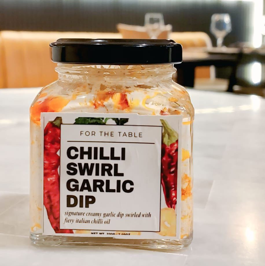 Chilli Swirl Garlic Dip